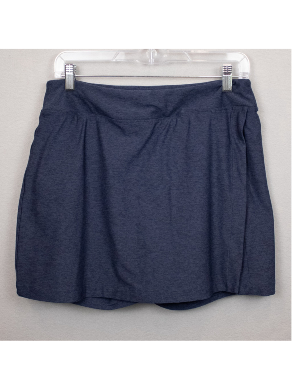 Outdoor Voices blue faux wrap athletic skort-L